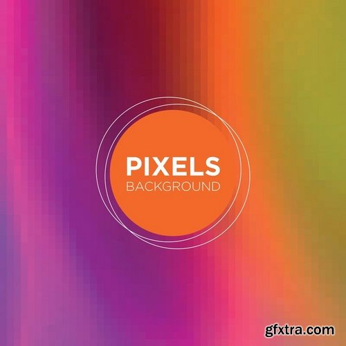 10 Contemporary Styled Pixel Backgrounds