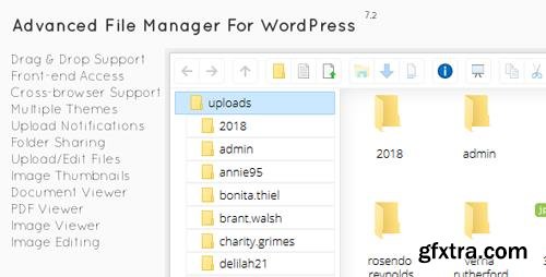 CodeCanyon - File Manager Plugin For Wordpress v7.2 - 2640424