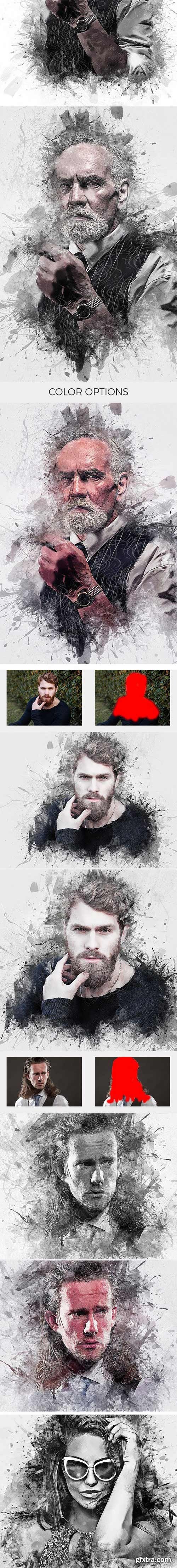 Graphicriver - Mixed 8 In 1 Photoshop Action Bundle 22133245