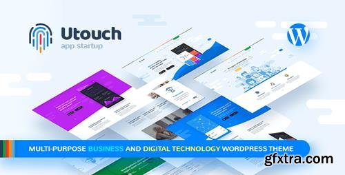 ThemeForest - Utouch Startup v2.1.0 - Multi-Purpose Business and Digital Technology WordPress Theme - 20654547