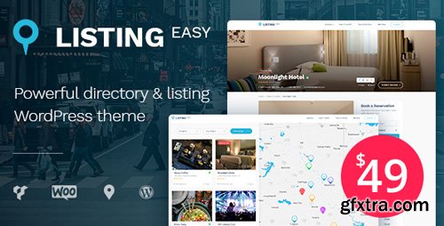 ThemeForest - ListingEasy v1.2.8.5.1 - Directory WordPress Theme - 20882964