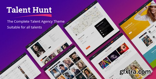 ThemeForest - Talent Hunt v1.0.5 - WordPress Theme for Model Talent Management Services - 3600987