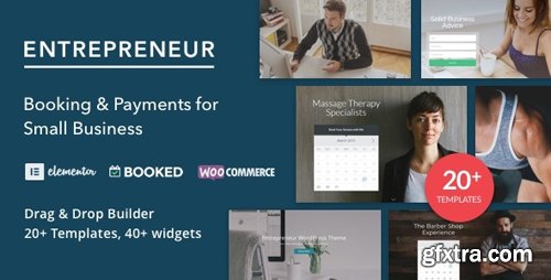 ThemeForest - Entrepreneur v2.0.1 - Booking for Small Businesses - 10761703