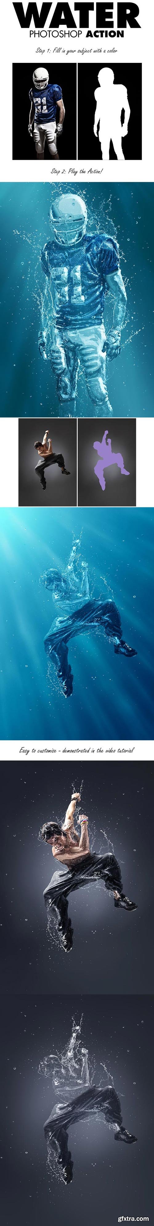 GraphicRiver - Water Photoshop Action - 18384227