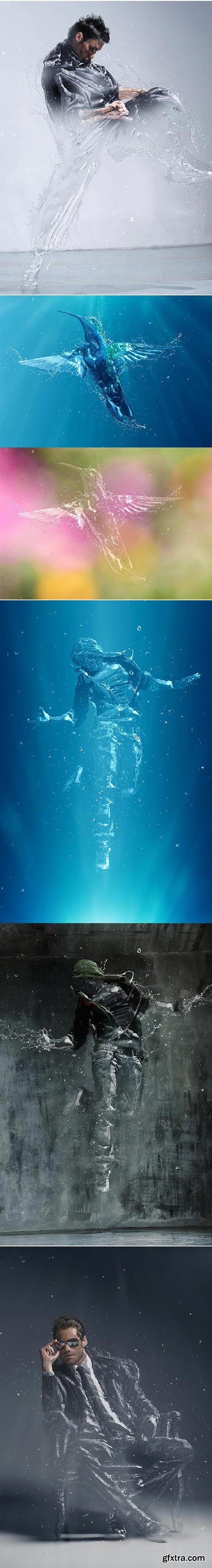 GraphicRiver - Water Photoshop Action - 18384227