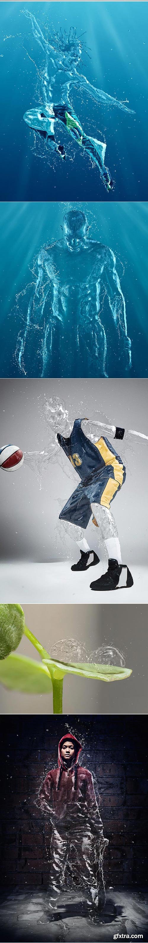 GraphicRiver - Water Photoshop Action - 18384227