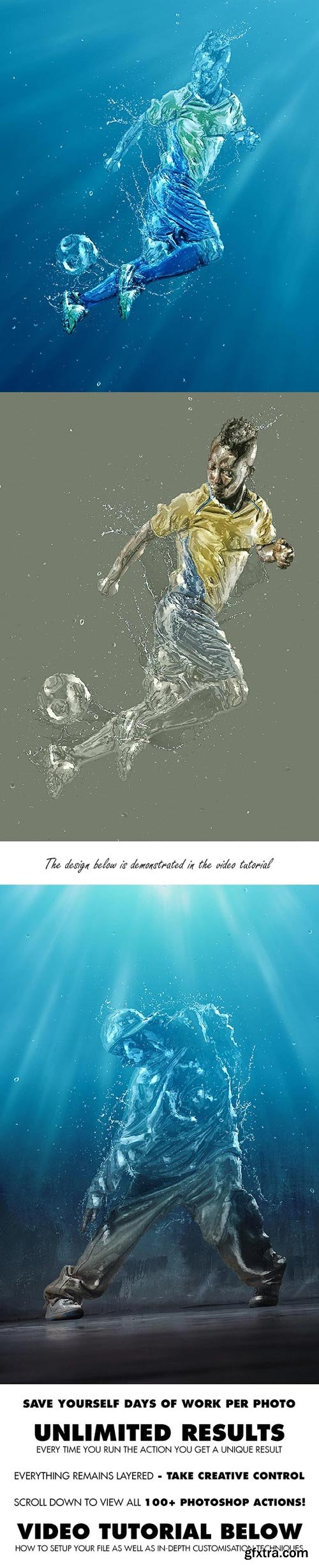 GraphicRiver - Water Photoshop Action - 18384227