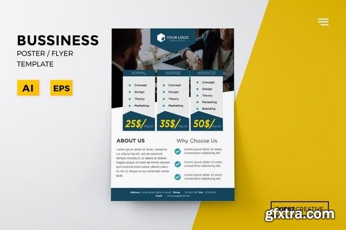 Construction Business Pricing Flyer  Flyer Templates