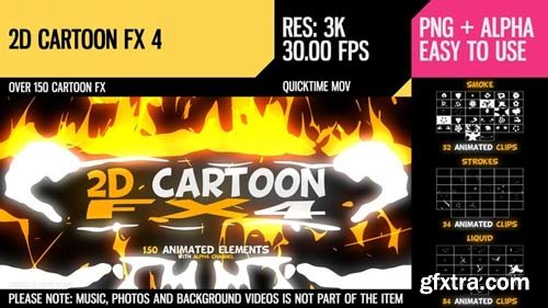 Videohive - 2D Cartoon FX 4 - 10093762