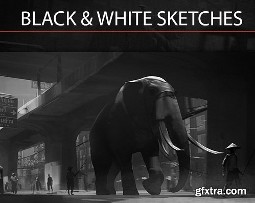 Video Process - Black and White Sketches