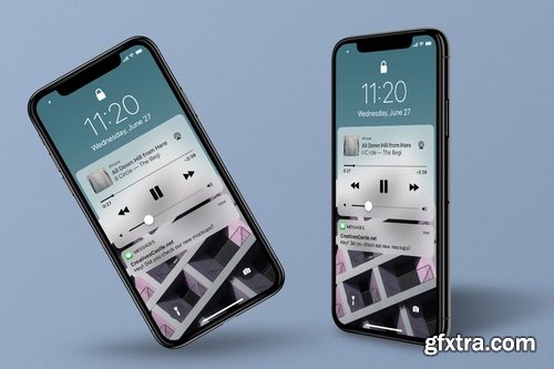 iPhone X PSD Mockup