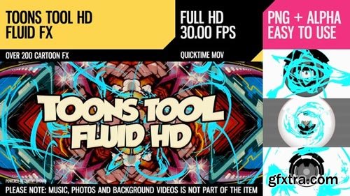 Videohive - Toons Tool HD (Fluid FX) - 21202477