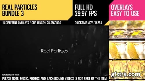 Videohive - Real Particles Bundle 3 (Lazy Particles) - 3376712