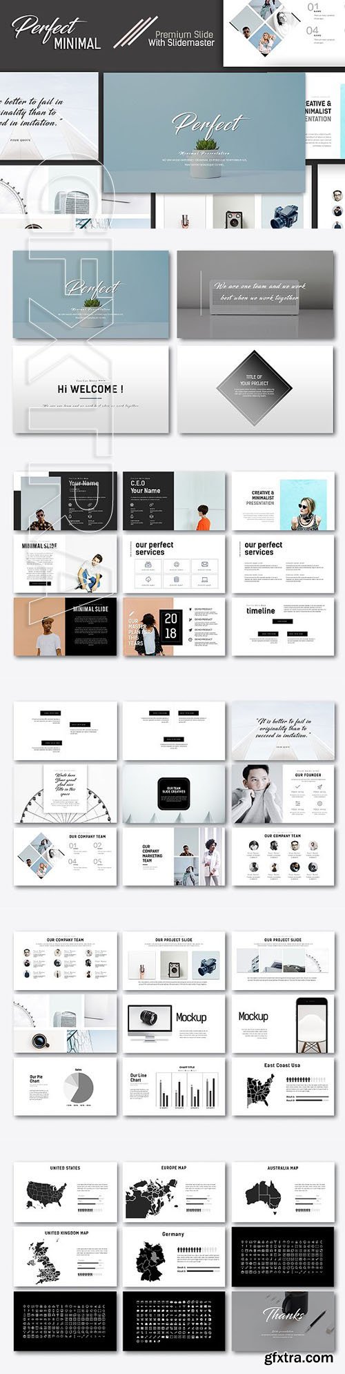 CreativeMarket - Perfect Minimal Presentation Keynote 2419693