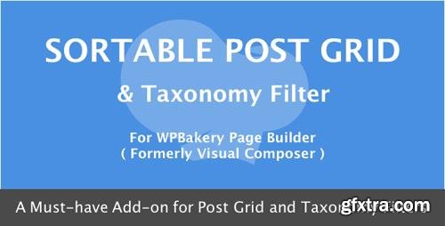 CodeCanyon - Visual Composer - Sortable Grid & Taxonomy filter v3.1.0 - 7338639