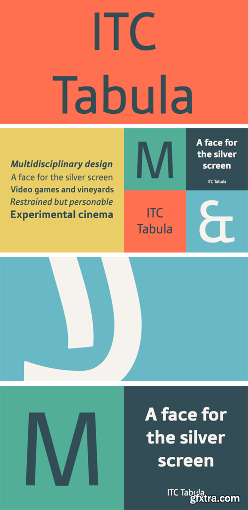 ITC Tabula Font Family