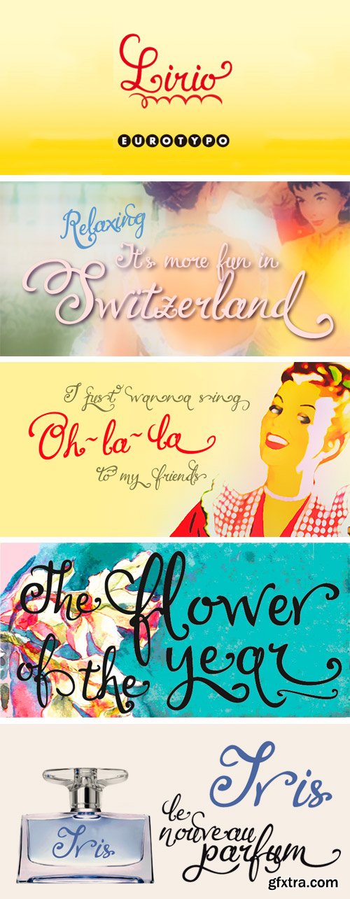 Lirio Font Family