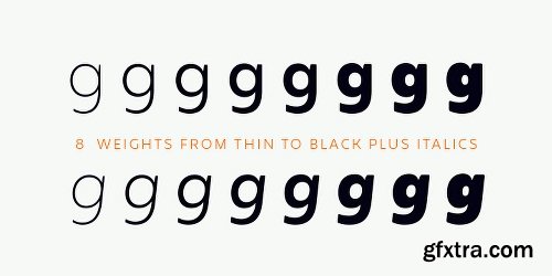 Blauth Font Family - 18 Fonts