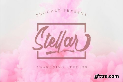 CM - Stellar Brush Font 2303015