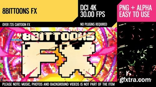 Videohive 8BitToons FX 15414294