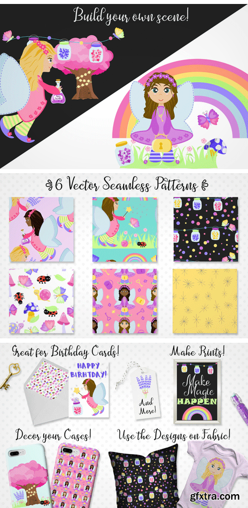 Designbundles - Fairy Secrets - Graphics and Patterns 42658