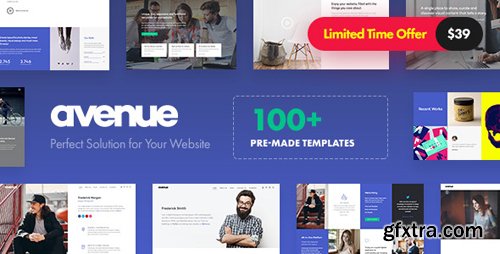 ThemeForest - Avenue v1.2 - Creative Multi-Purpose WordPress Theme - 20463432