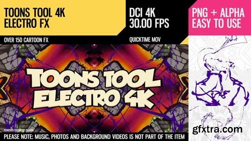 Videohive - Toons Tool 4K (Electro FX) - 21100283