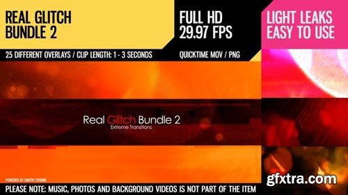 Videohive - Real Glitch Bundle 2 (Extreme Transitions) - 4533686