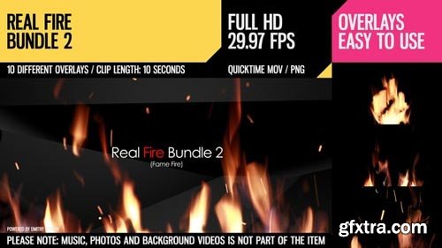 Videohive - Real Fire Bundle 2 - 6781988