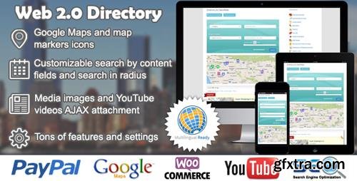 CodeCanyon - Web 2.0 Directory v2.1.1 - plugin for WordPress - 6463373