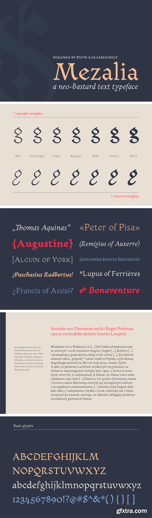 Mezalia Font Family