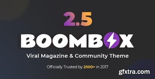 ThemeForest - BoomBox v2.5.5.1 - Viral Magazine WordPress Theme - 16596434 - NULLED