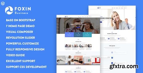 ThemeForest - Foxin v1.1 - Responsive Business WordPress Theme - 20203550