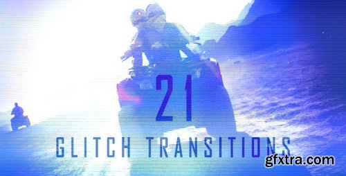 Videohive Glitch Transitions 5321462