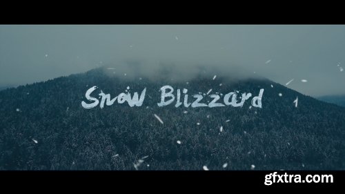 Videohive Snow Blizzard 21336562