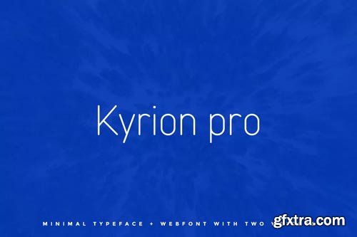 Kyrion Pro Typeface + Web Fonts