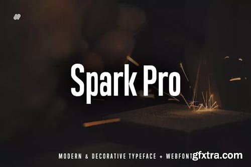 Spark Pro - Decorative Typeface + WebFont