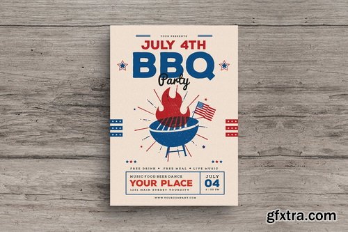 4 July ( independence Day ) Flyer Pack