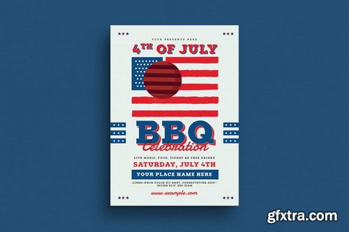 4 July ( independence Day ) Flyer Pack