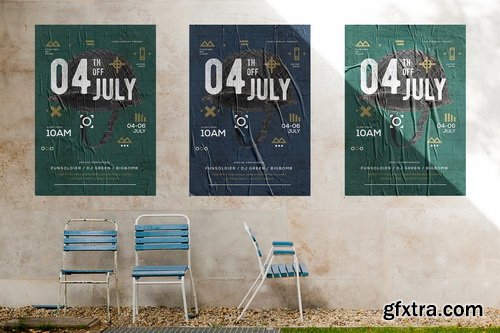 4 July ( independence Day ) Flyer Pack