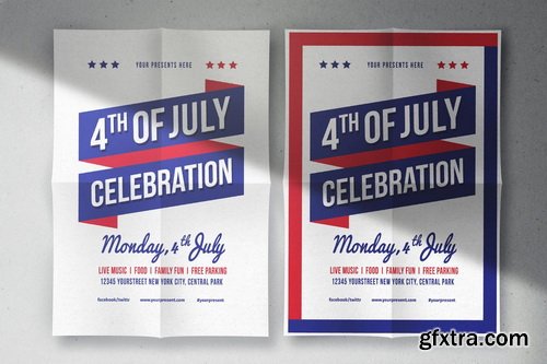 4 July ( independence Day ) Flyer Pack