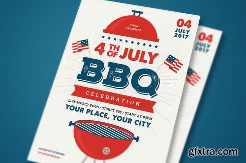 4 July ( independence Day ) Flyer Pack