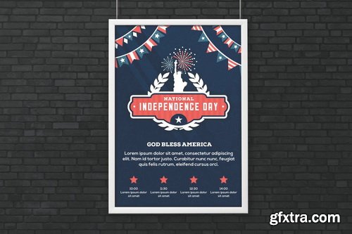 4 July ( independence Day ) Flyer Pack