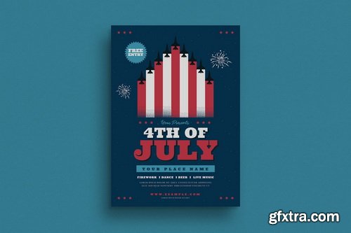 4 July ( independence Day ) Flyer Pack