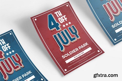 4 July ( independence Day ) Flyer Pack