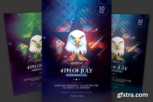 4 July ( independence Day ) Flyer Pack