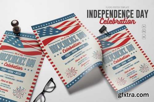 4 July ( independence Day ) Flyer Pack