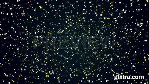 Shimmering Particles On Dark Background 87911