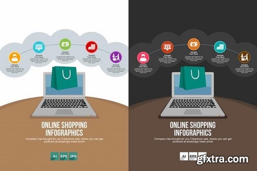 Timeline Infographics With Two Variations