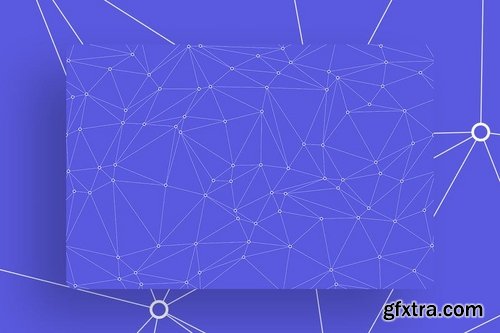 Outline Polygon Tileable Backgrounds